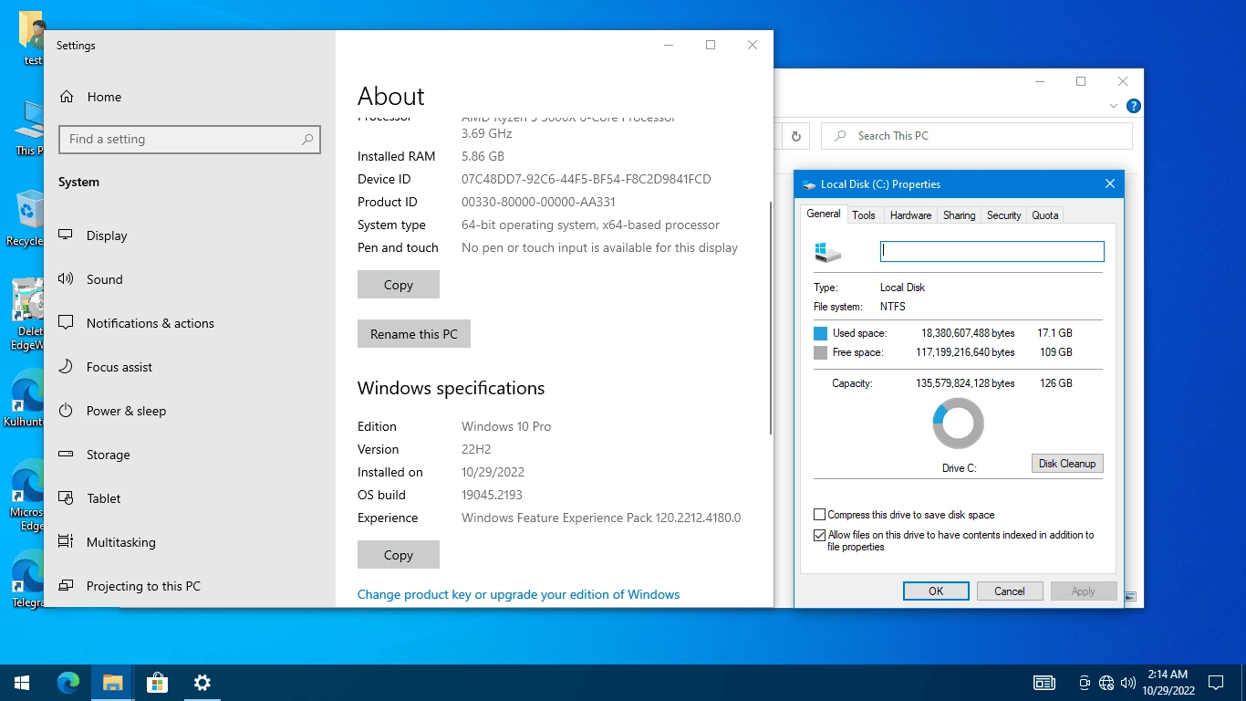 Активация Windows 10 x64 PRO by KulHunter v23