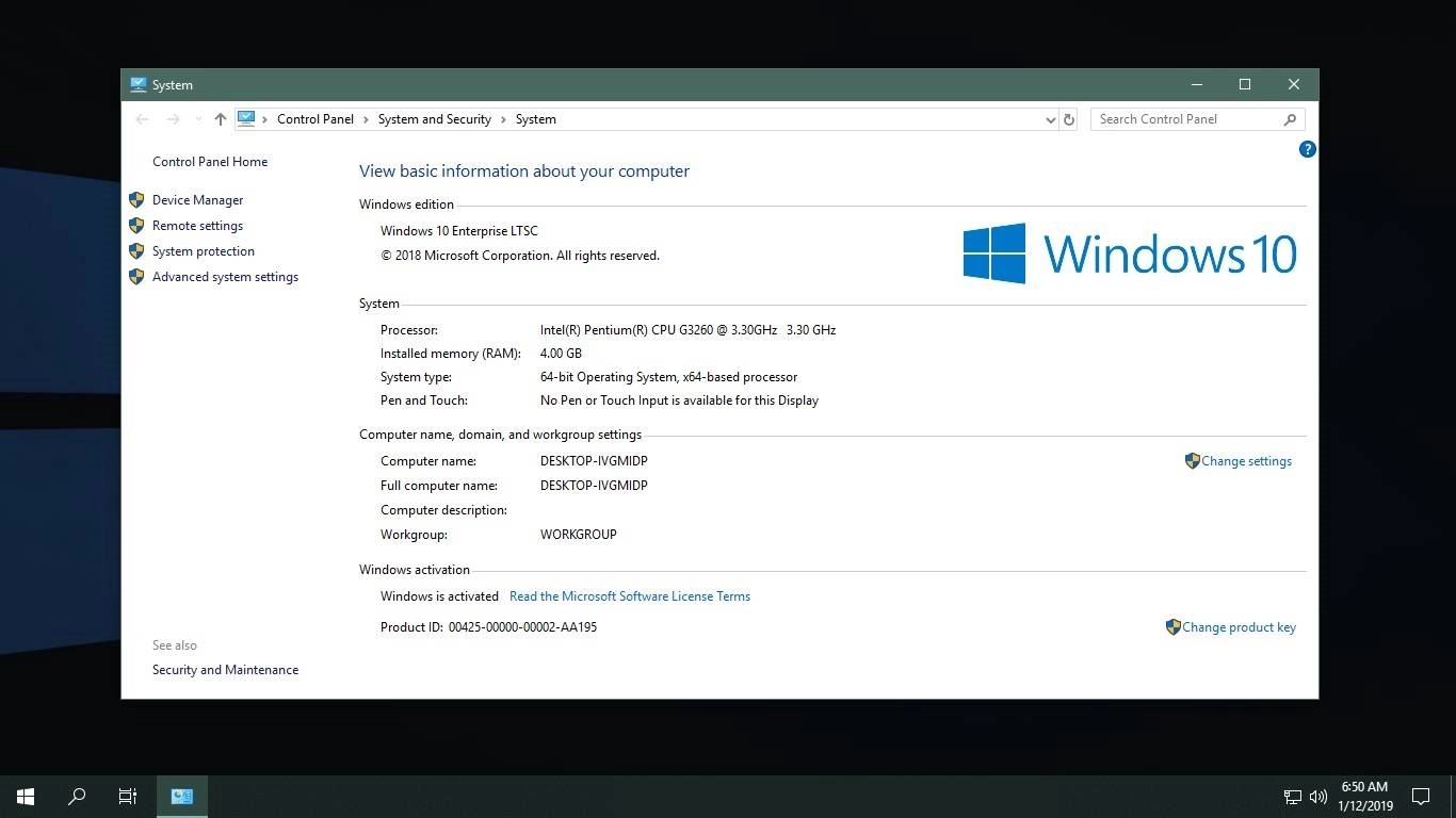 Активация Windows 10 x64 USB Project Release by StartSoft 05-2019