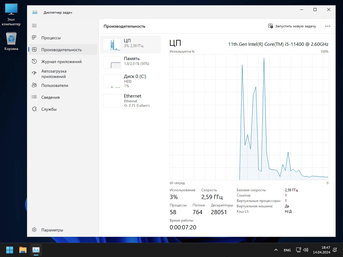 Активация Windows 11 23H2 x64 Professional by bulygin-dima