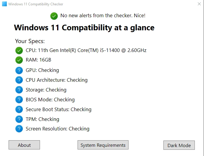 Активация Windows 11 Compatibility Checker 2.5 Portable
