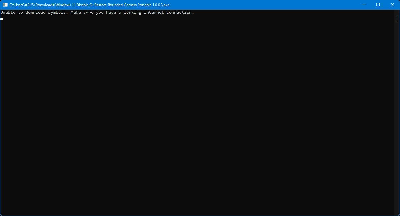 Активация Windows 11 Disable Or Restore Rounded Corners Portable 1.0.0.3