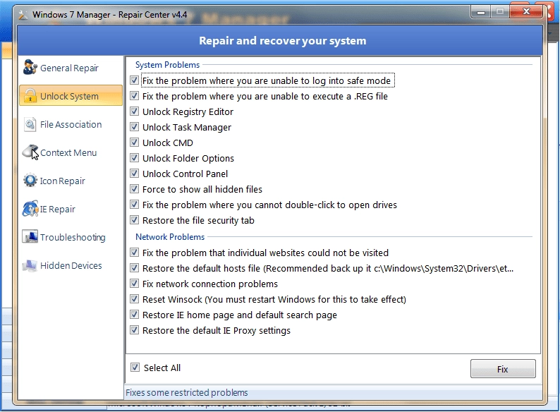 Активация Windows 7 Manager 4.4.6 Final