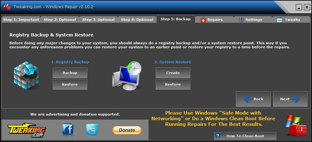 Активация Windows Repair 2.10.2 + Portable