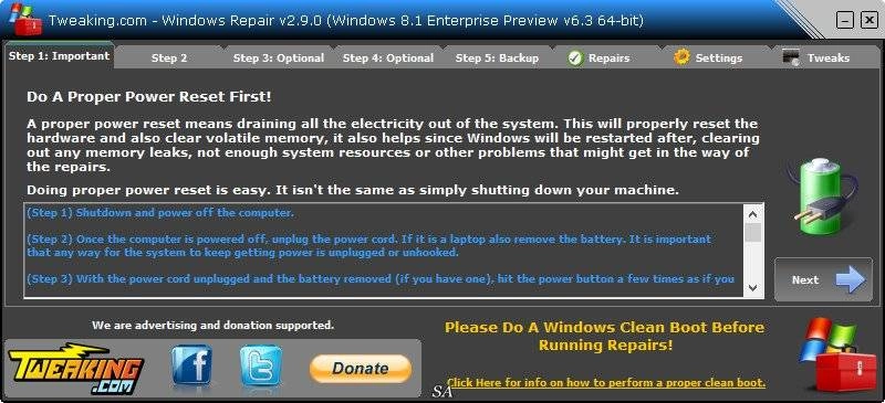 Активация Windows Repair 2.9.0 + Portable