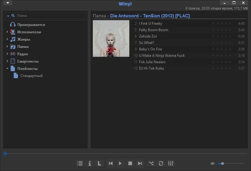 Активация Winyl 3.2.0 + Portable