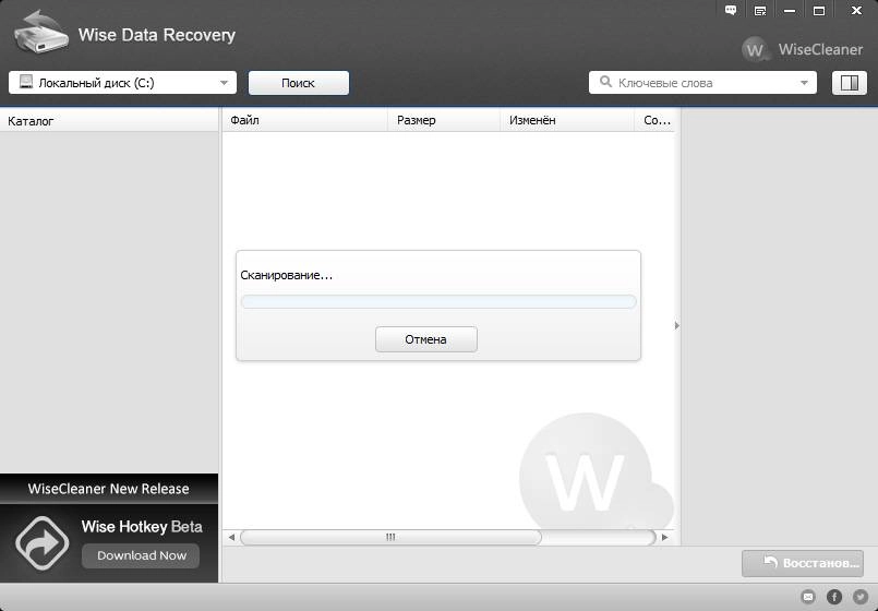 Активация Wise Data Recovery 5.2.1.338 + Portable