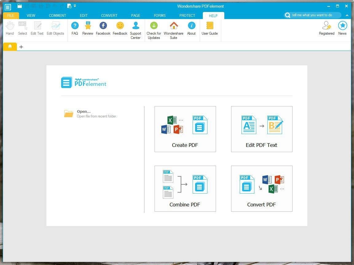 Активация Wondershare PDFelement 5.6.1