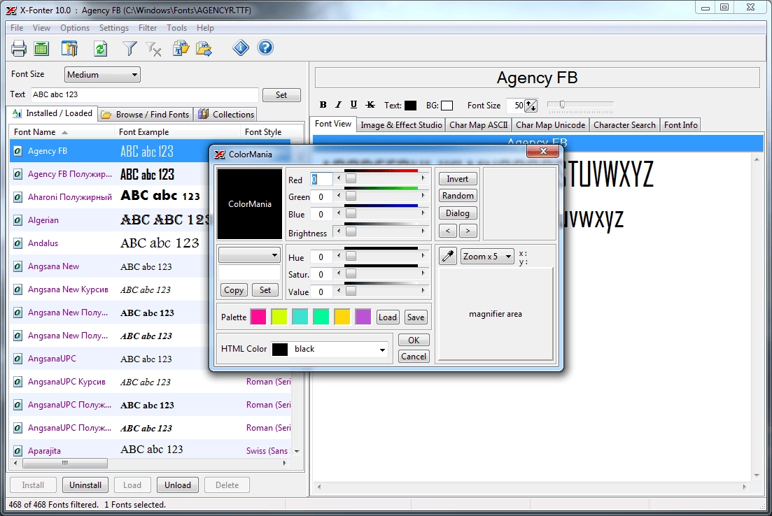 Активация X-Fonter 10.0.0.59