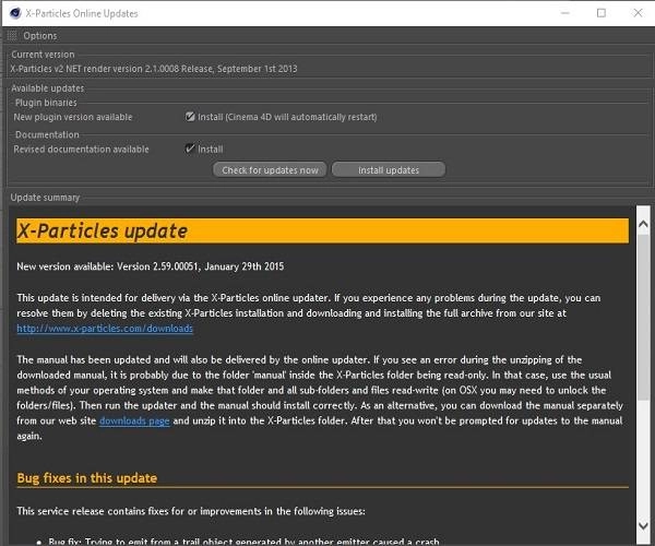 Активация X-Particles 2.1 Build 08 Pro