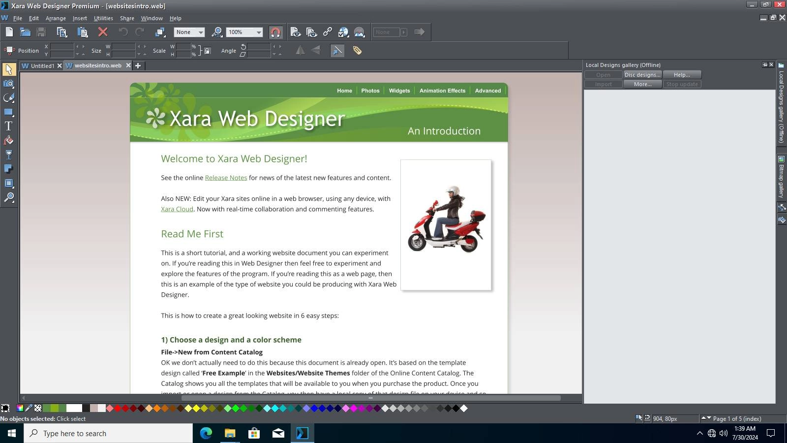 Активация Xara Web Designer Premium 19.0.1.65946