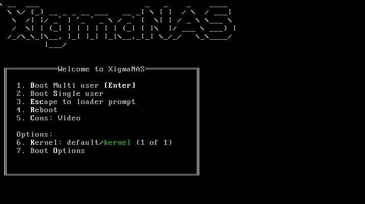 Активация XigmaNAS 12.2.0.4.8311 1xCD+4xIMG