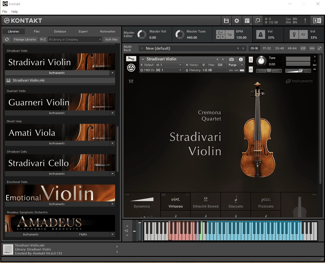 Активация Звуковые библиотеки - Native Instruments - Stradivari Violin v1.2.0 - RePack Josenacha
