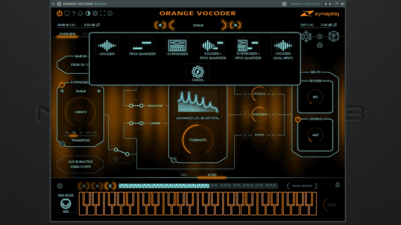 Активация Zynaptiq - Orange Vocoder 4.0.0 VST, VST 3, AAX Repack by R2R