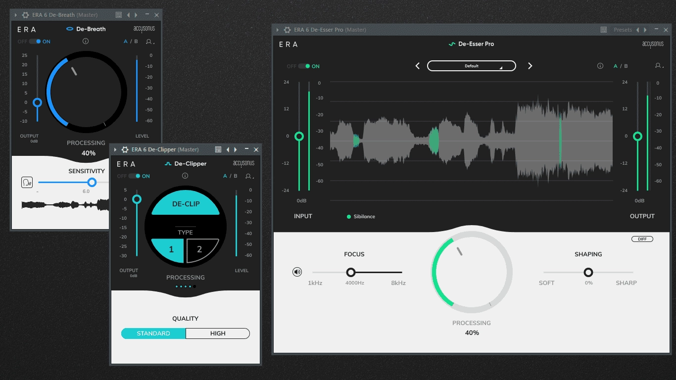 Активация accusonus - ERA Bundle Pro 6.2.0 + Voice Changer 1.3.1 VST, VST3, AAX