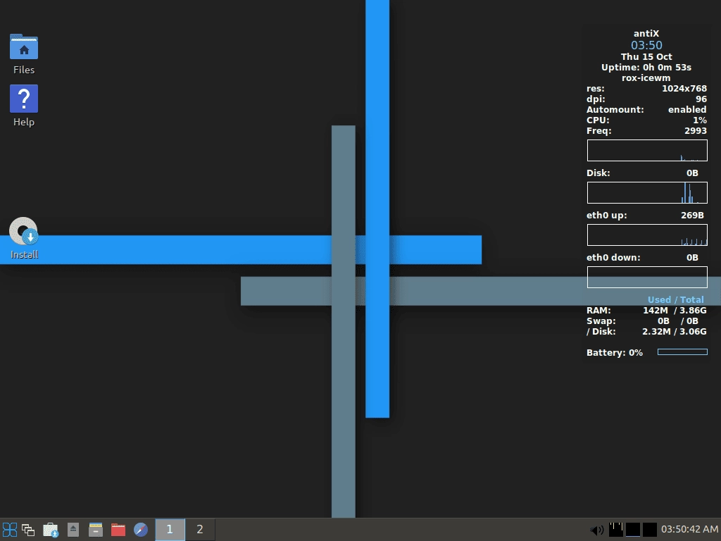 Активация antiX Linux 19.3 Manolis Glezos 2xDVD