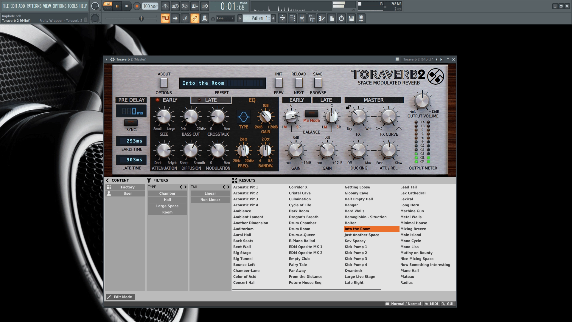 Активация d16 Group - ToraVerb 2.0.2 VST, AAX RePack by VR