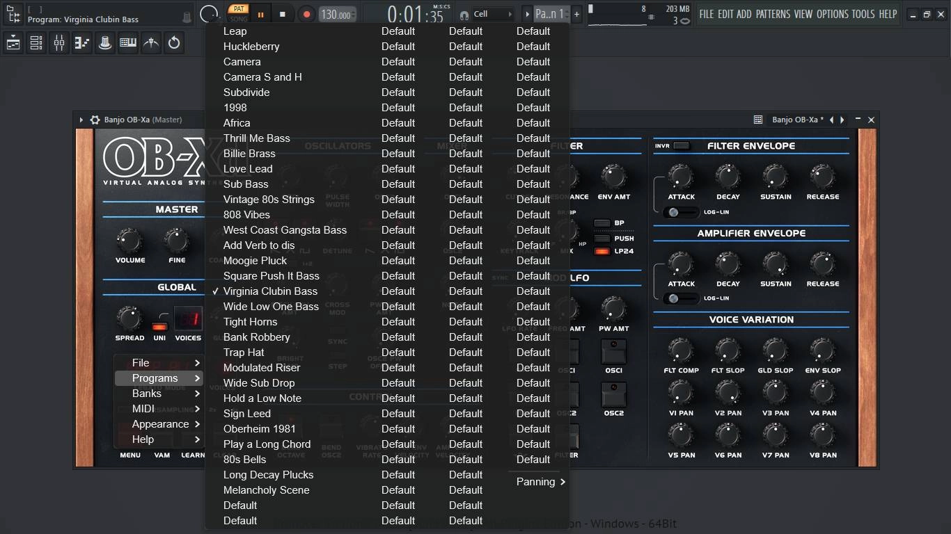 Активация discoDSP - OB-Xd 3.7.3 STANDALONE, VSTi, VSTi 3