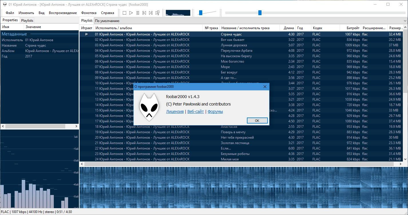 Активация foobar2000 1.5.0 Stable RePack by D!akov