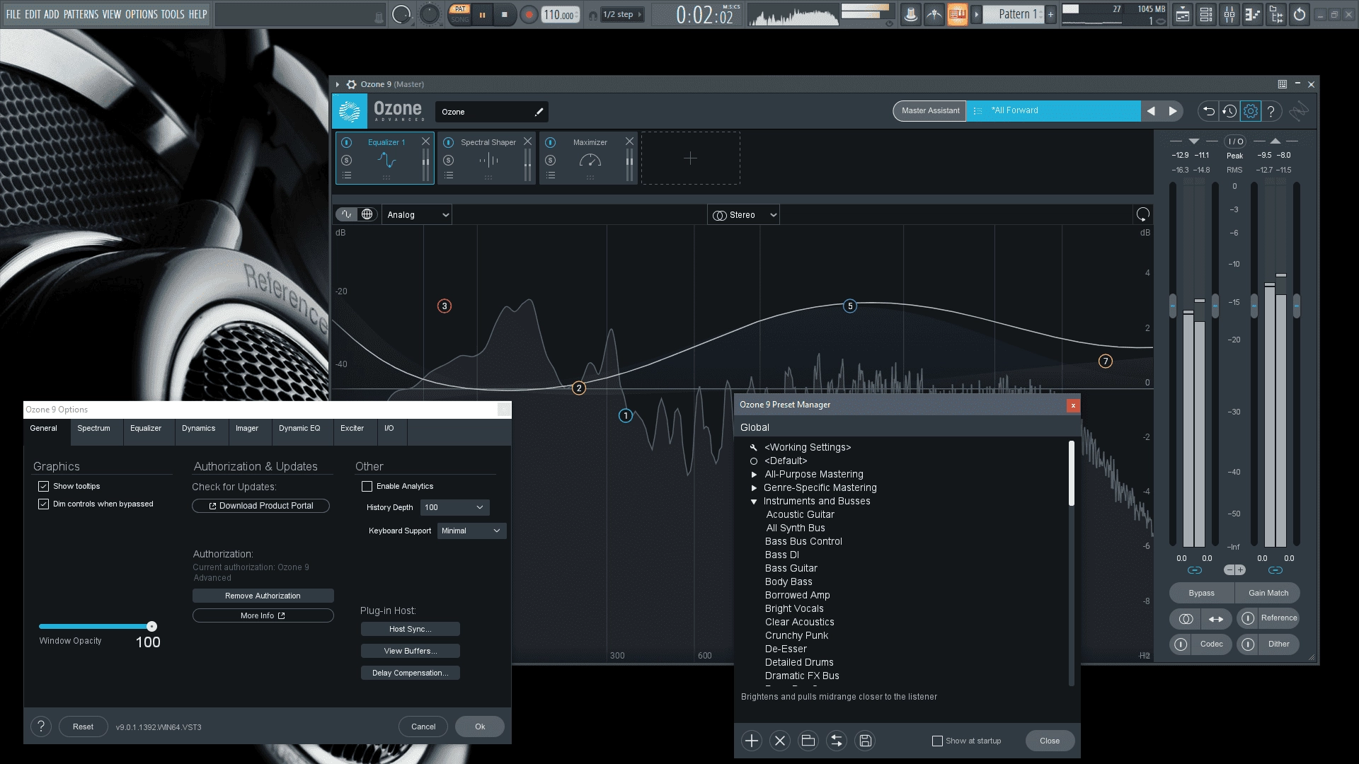 Активация iZotope - Ozone 9 Advanced 9.11.1 STANDALONE, VST, VST3, AAX RePack by VR