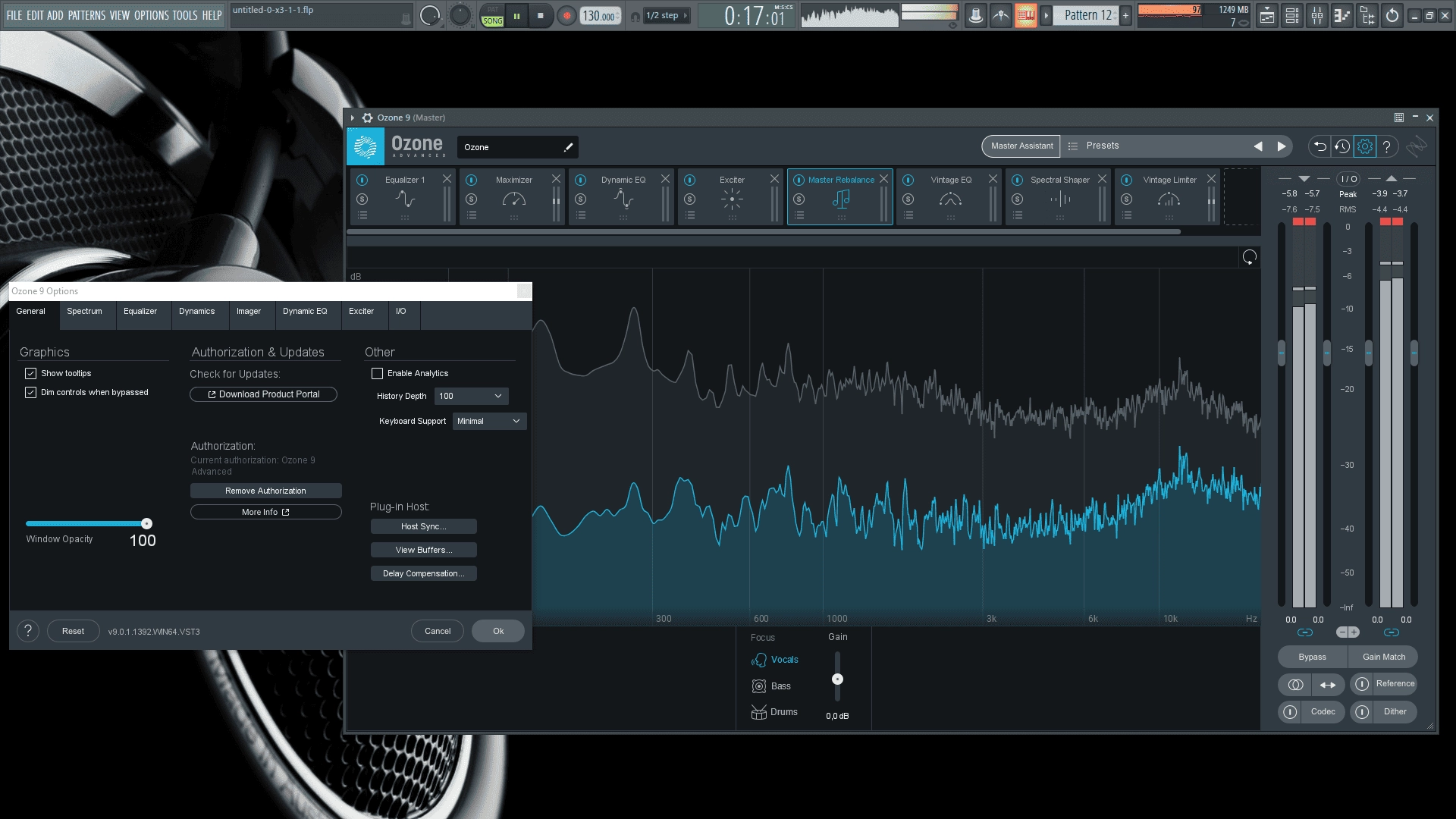 Активация iZotope - Ozone Advanced 9.0.2 STANDALONE, VST, VST3, AAX RePack by VR