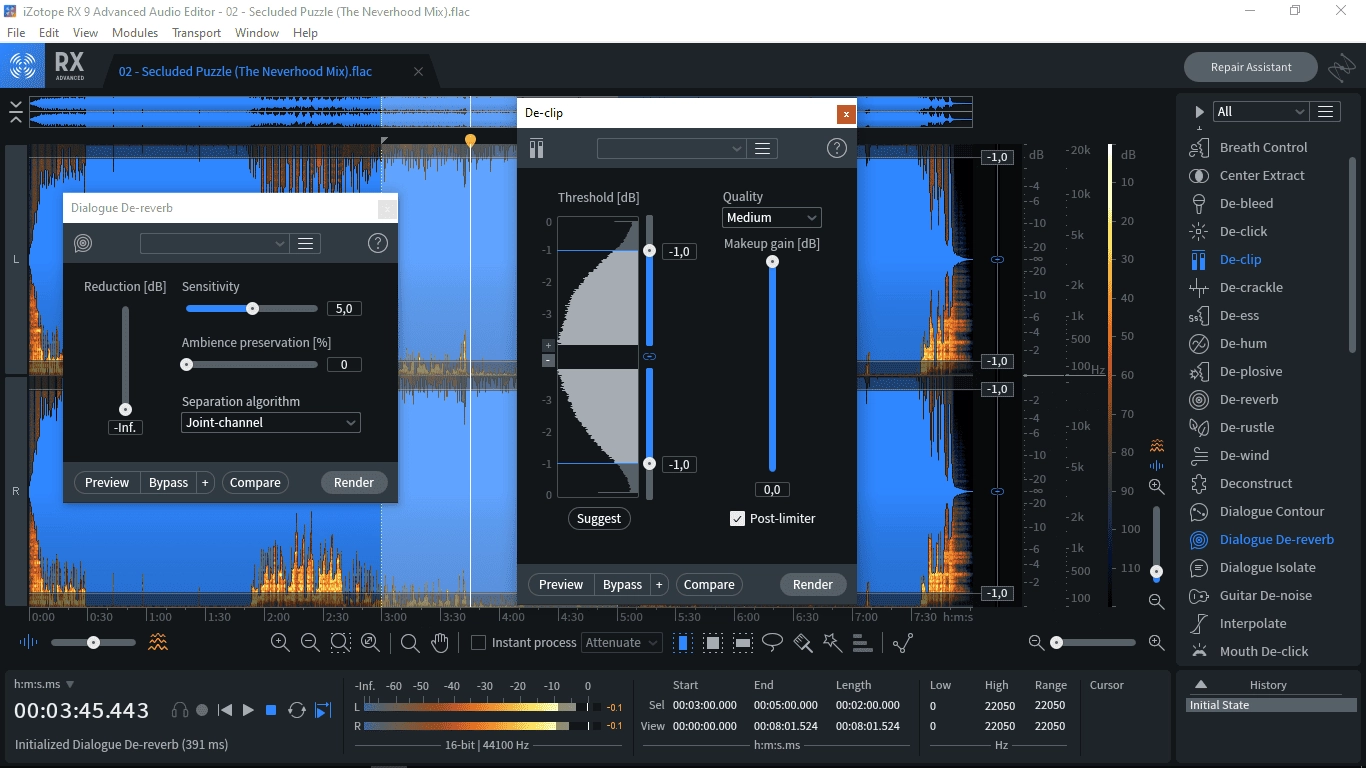 Активация iZotope - RX 9 Audio Editor Advanced 9.3.0 Standalone, VST, VST3, AAX
