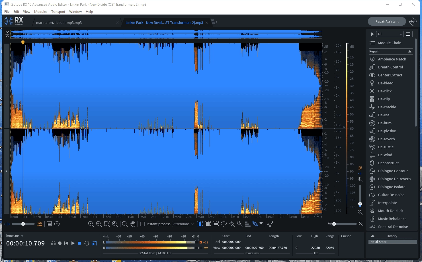Активация iZotope RX 10 Audio Editor Advanced 10.4.0 + Plugins Portable by 7997