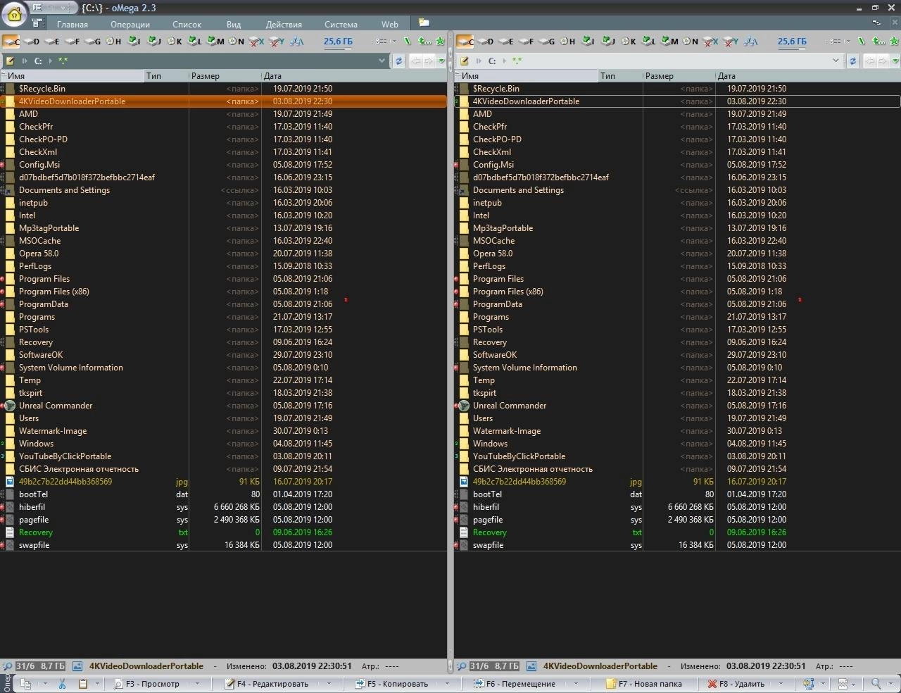 Активация oMega Commander 3.0.47 Build 5687 + Portable