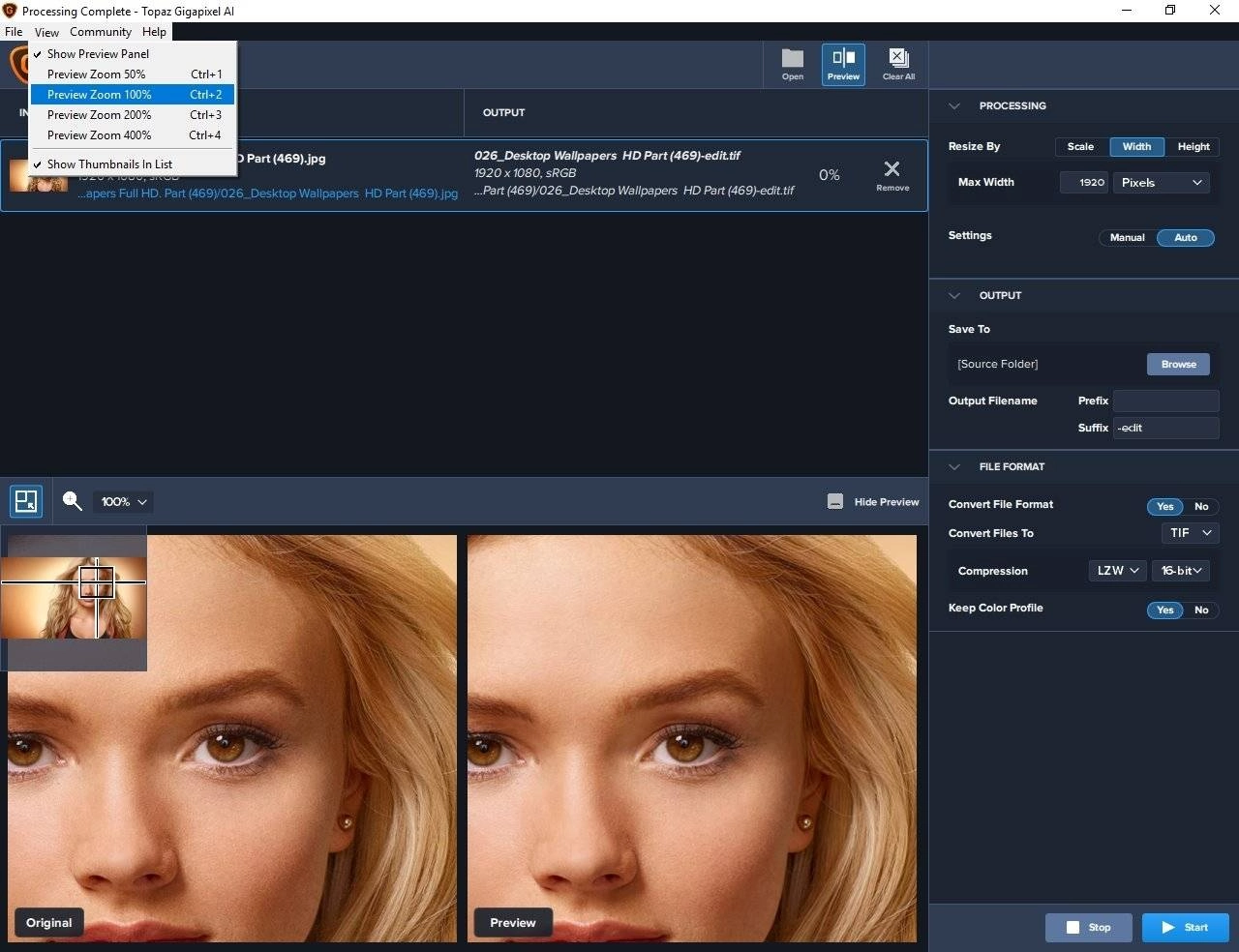 Активация opaz Gigapixel AI 4.7.1 RePack by TryRooM