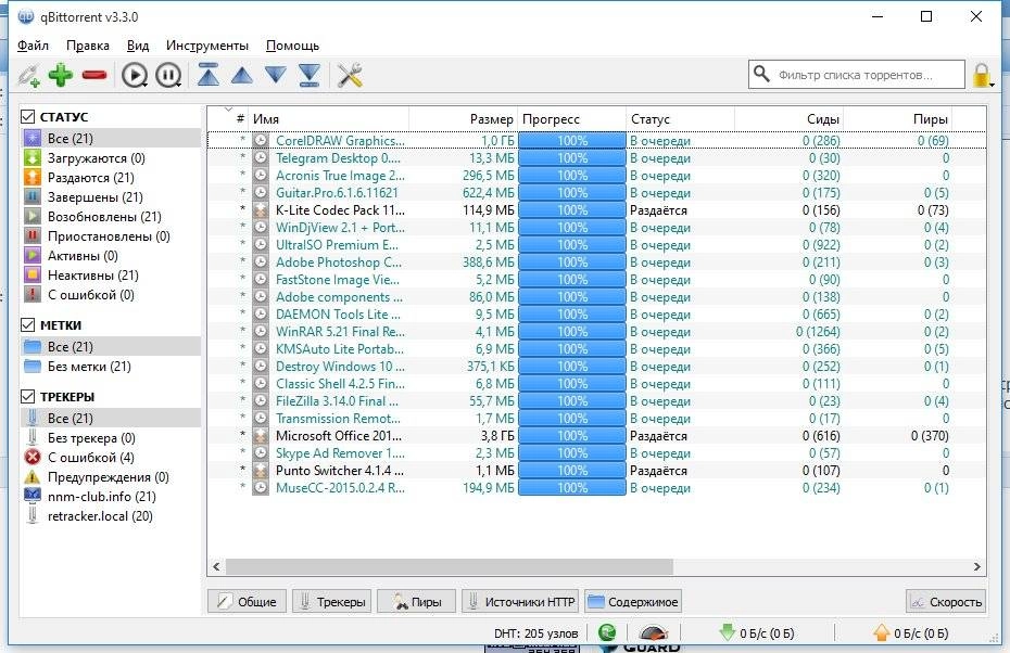 Активация qBittorrent 5.0.5
