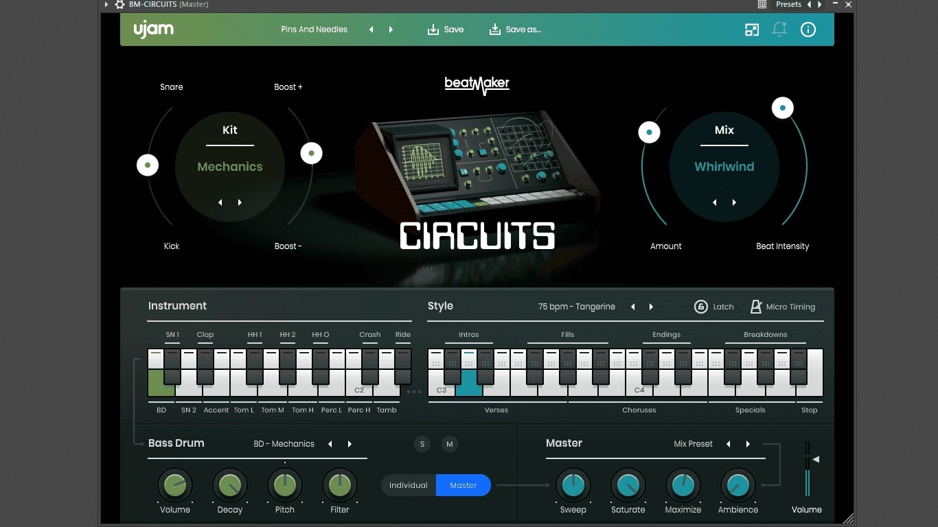 Активация uJAM - Beatmaker BUNDLE 2.3.1 VSTi, VSTi 3, AAX RePack by TCD