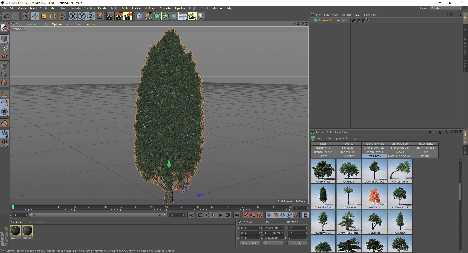 Как пользоваться 3DQUAKERS - Forester 1.5.2 For Cinema4D