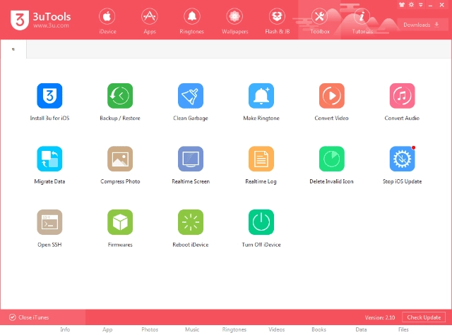 Как пользоваться 3uTools 3.23