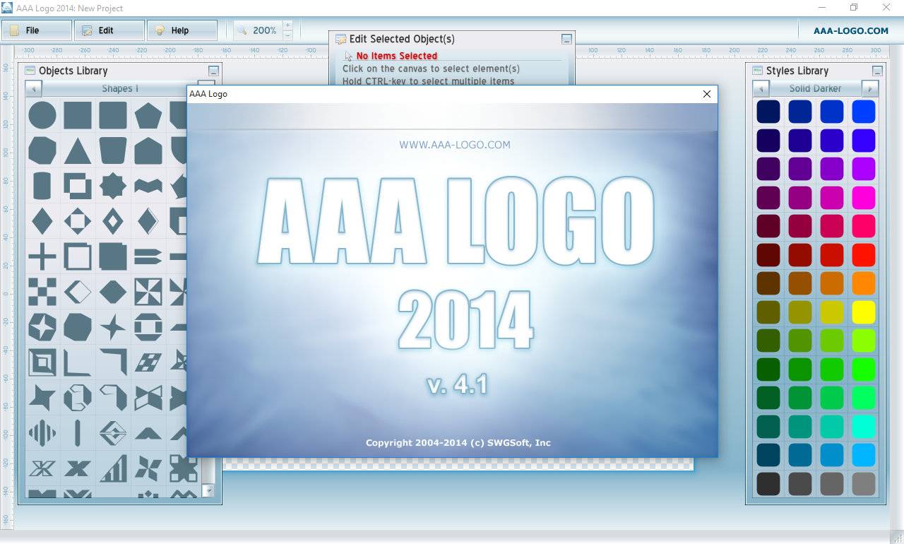 Как пользоваться AAA Logo 4.1 + Fonts Portable by poni-koni