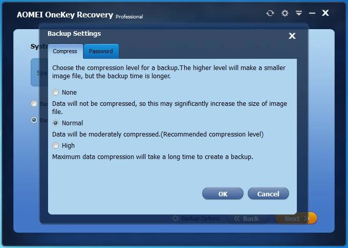 Как пользоваться AOMEI OneKey Recovery Pro 1.6.2