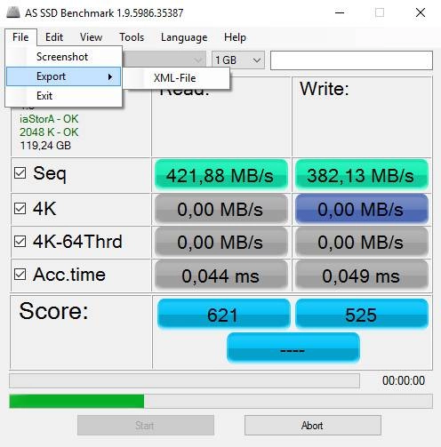 Как пользоваться AS SSD Benchmark 2.0.6821.41776 Portable