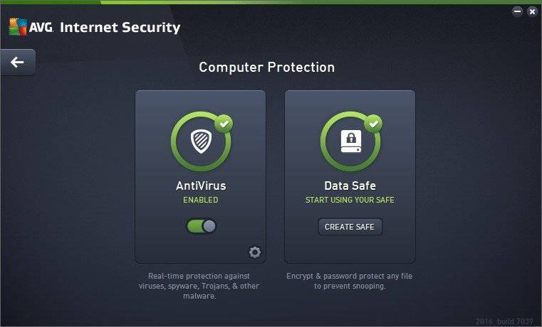 Как пользоваться AVG Internet Security 16.0.7039 Beta