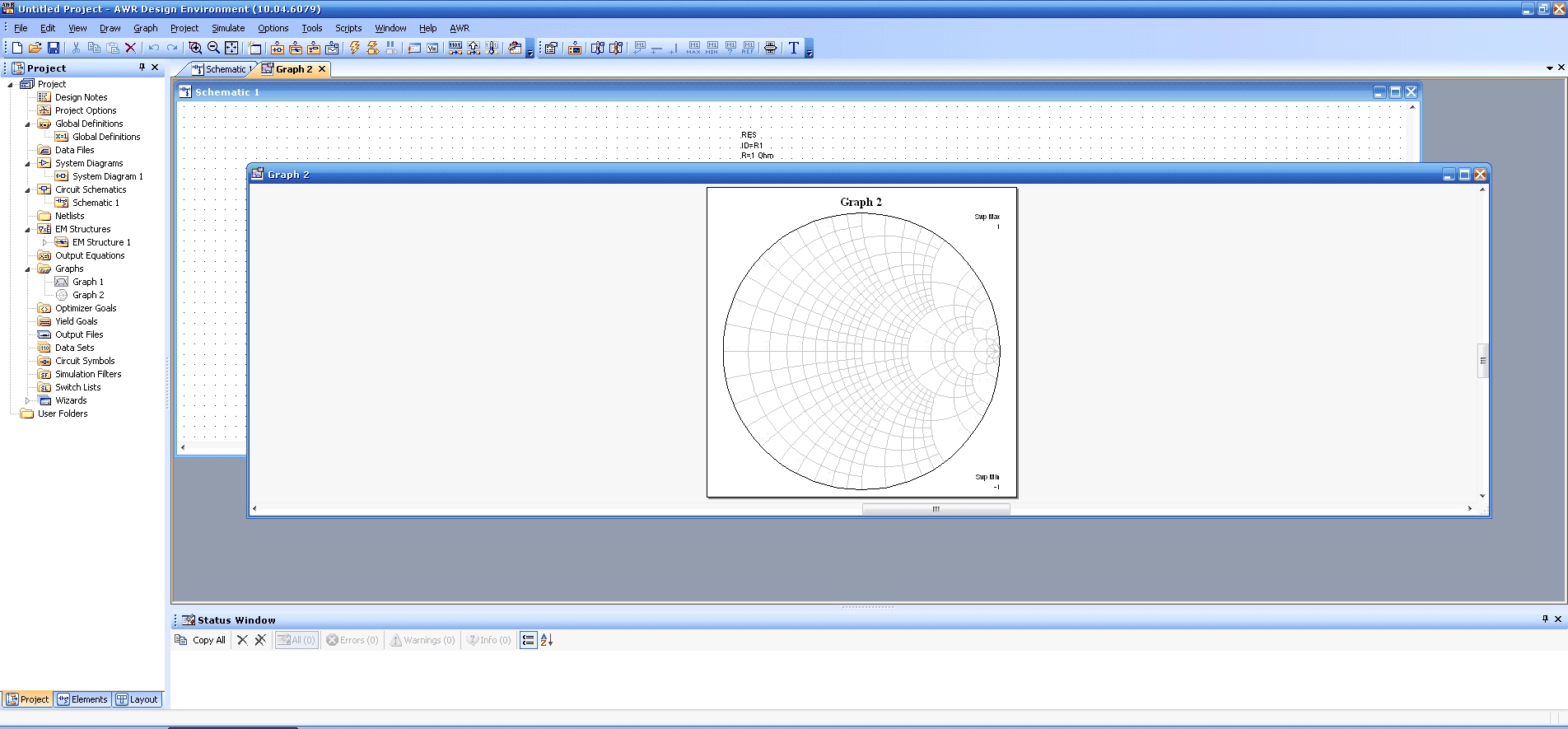 Как пользоваться AWR Design Environment 10.04