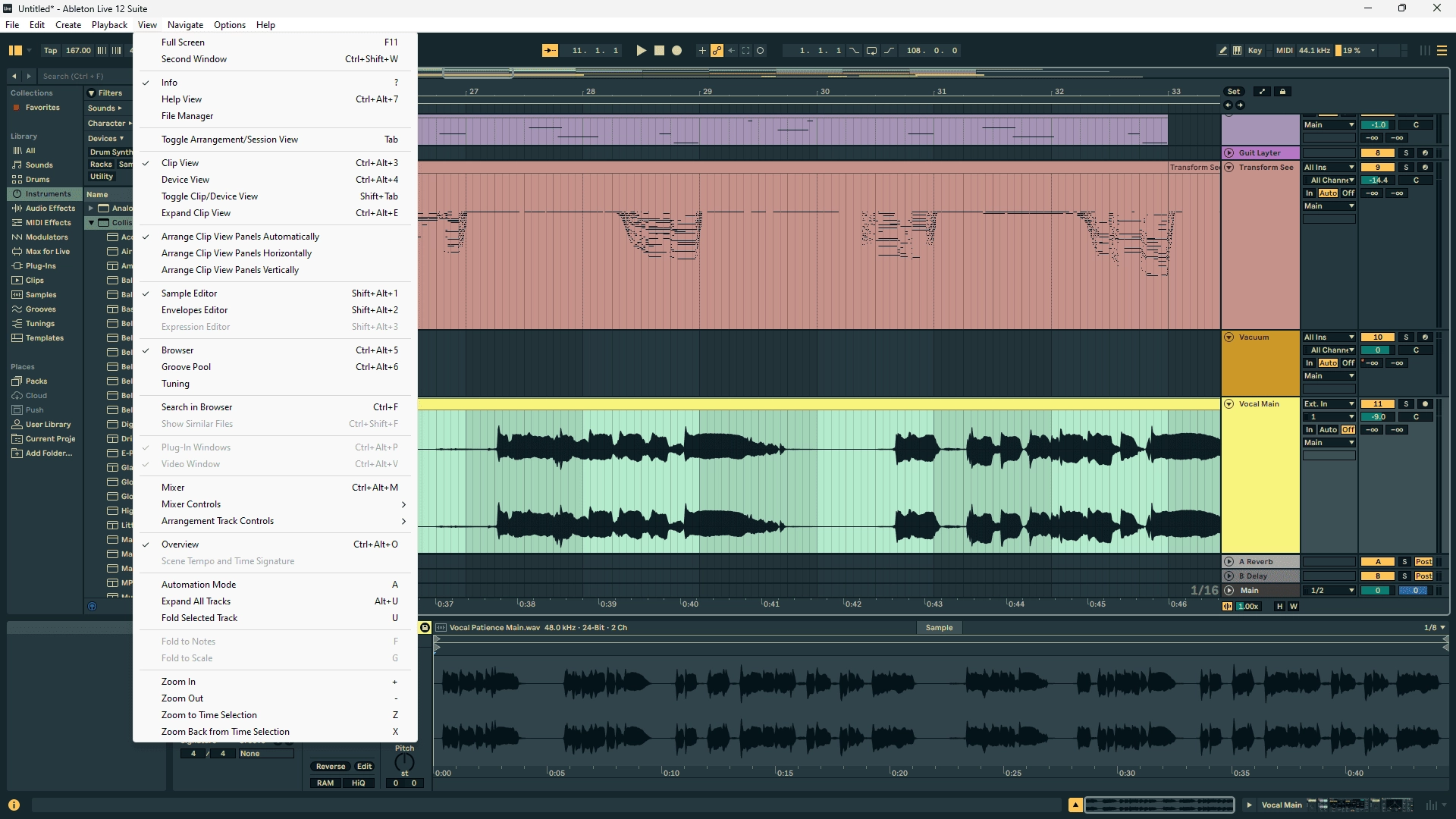 Как пользоваться Ableton - Live 12 Suite 12.0.5