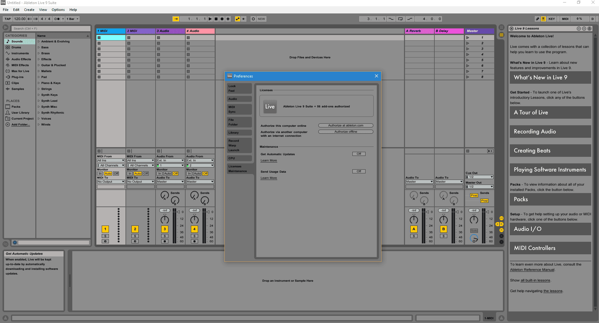 Как пользоваться Ableton Live Suite 9.5