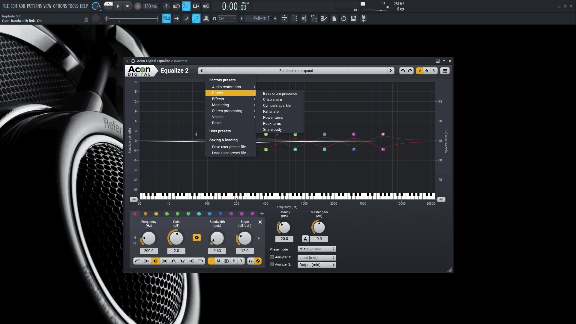 Как пользоваться Acon Digital - Equalize 2 2.0.3 VST, VST3, AAX