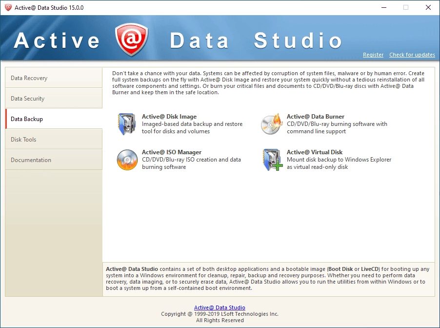 Как пользоваться Active Data Studio 15.0.0.1 + BootCD