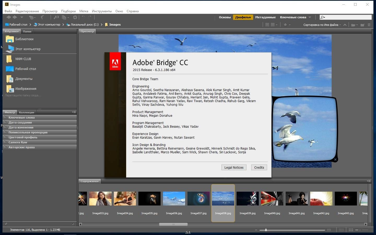 Как пользоваться Adobe Bridge CC 6.3.1.186 RePack by KpoJIuK