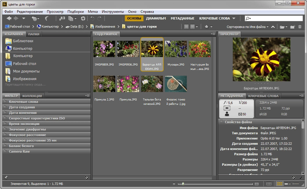 Как пользоваться Adobe Bridge CC x86-x64 Multilingual Update 4