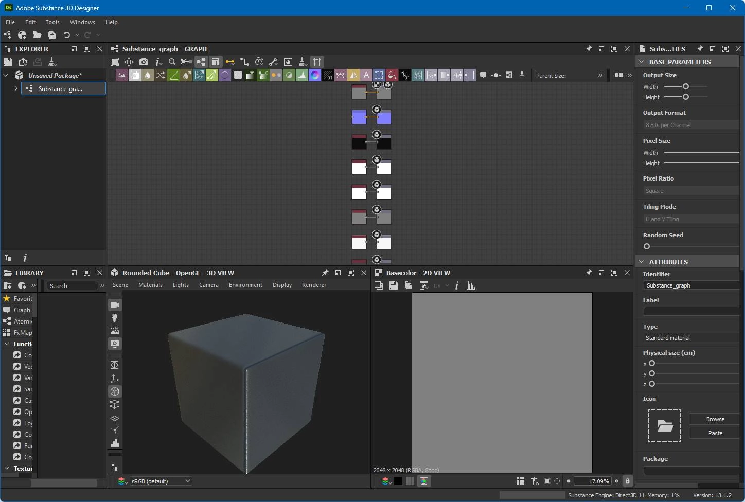Как пользоваться Adobe Substance 3D Designer 13.1.2 Portable by 7997