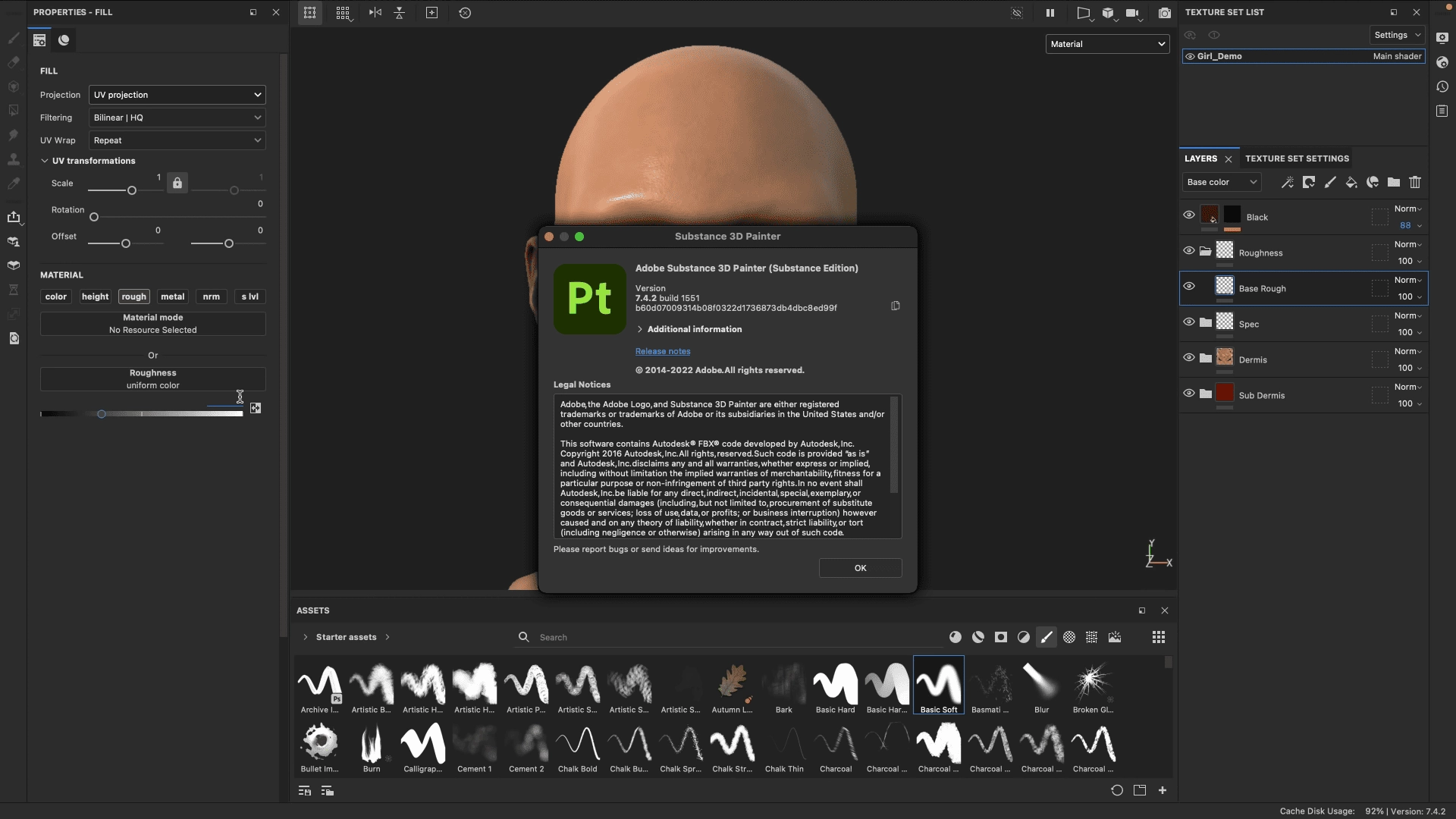 Как пользоваться Adobe Substance 3D Painter 7.4.2