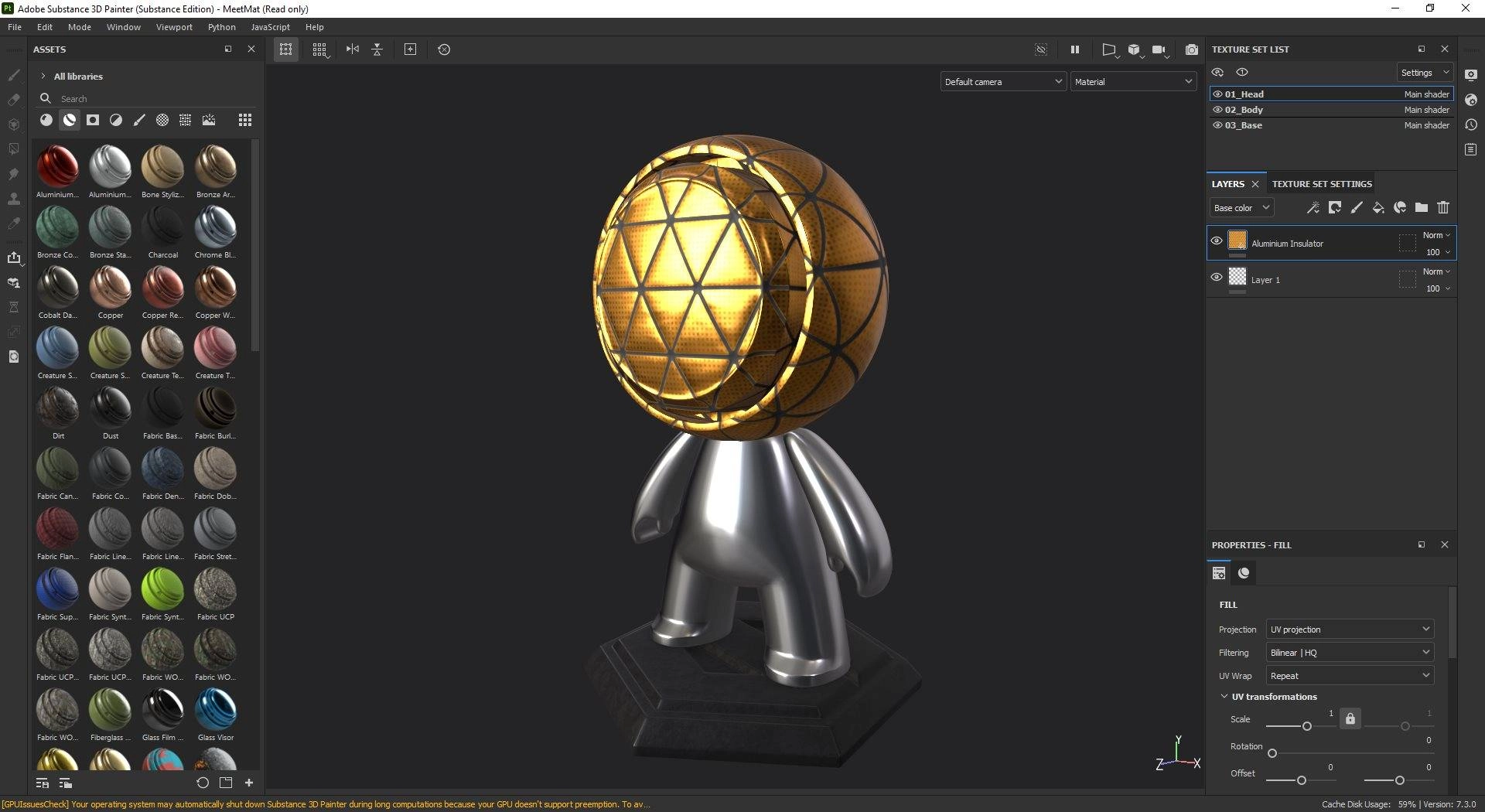 Как пользоваться Adobe Substance 3D Painter 9.0.0 build 2585