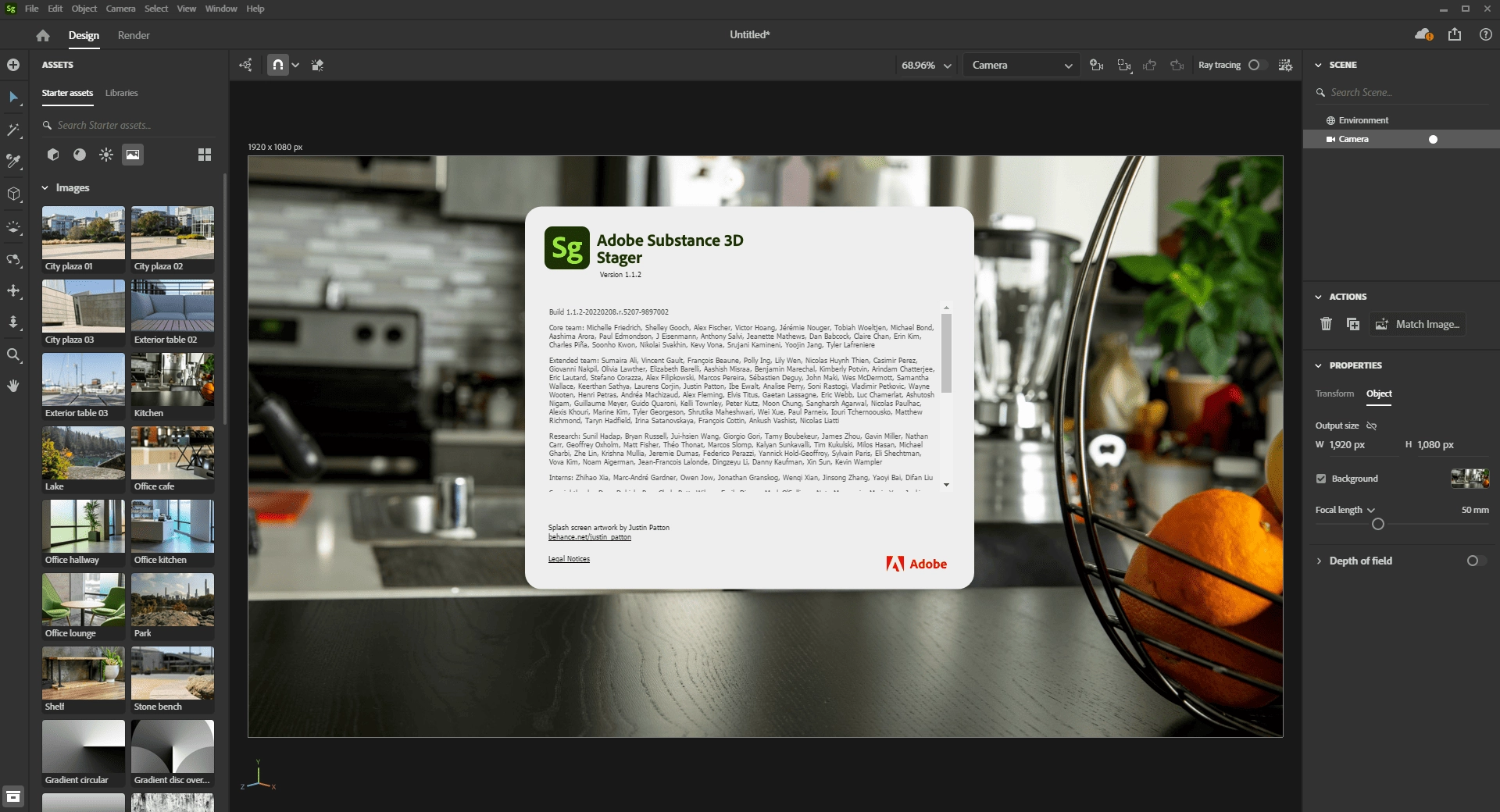 Как пользоваться Adobe Substance 3D Stager 1.2.1
