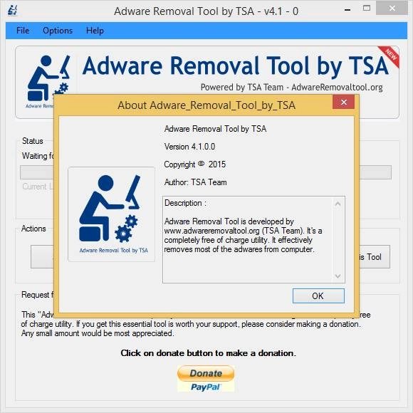 Как пользоваться Adware Removal Tool 4.1.0.0