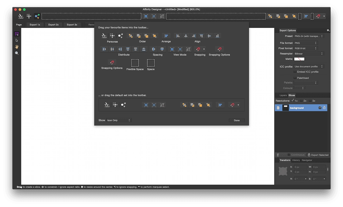 Как пользоваться Affinity Designer 1.3.5
