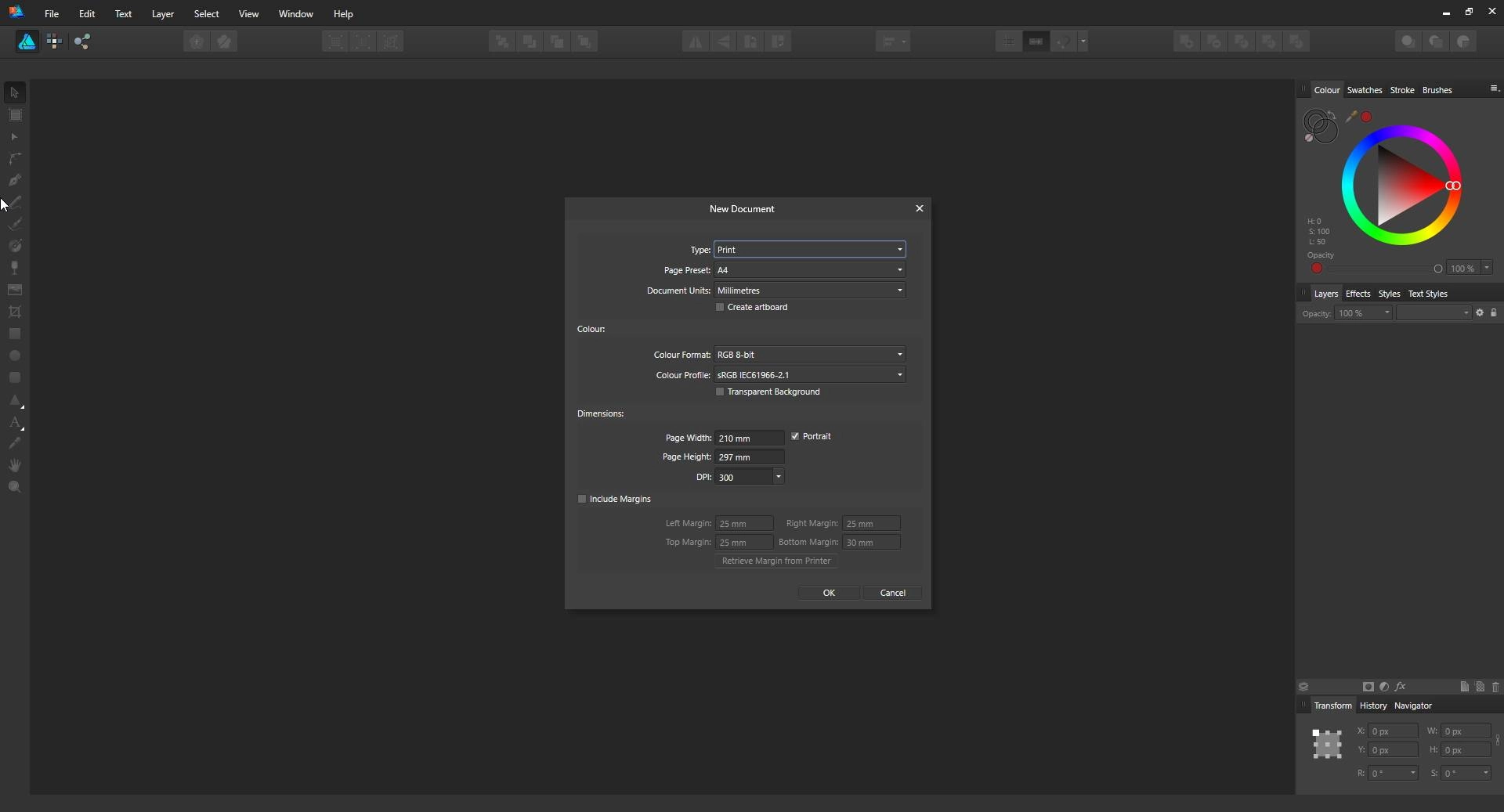 Как пользоваться Affinity Designer 1.5.0.36